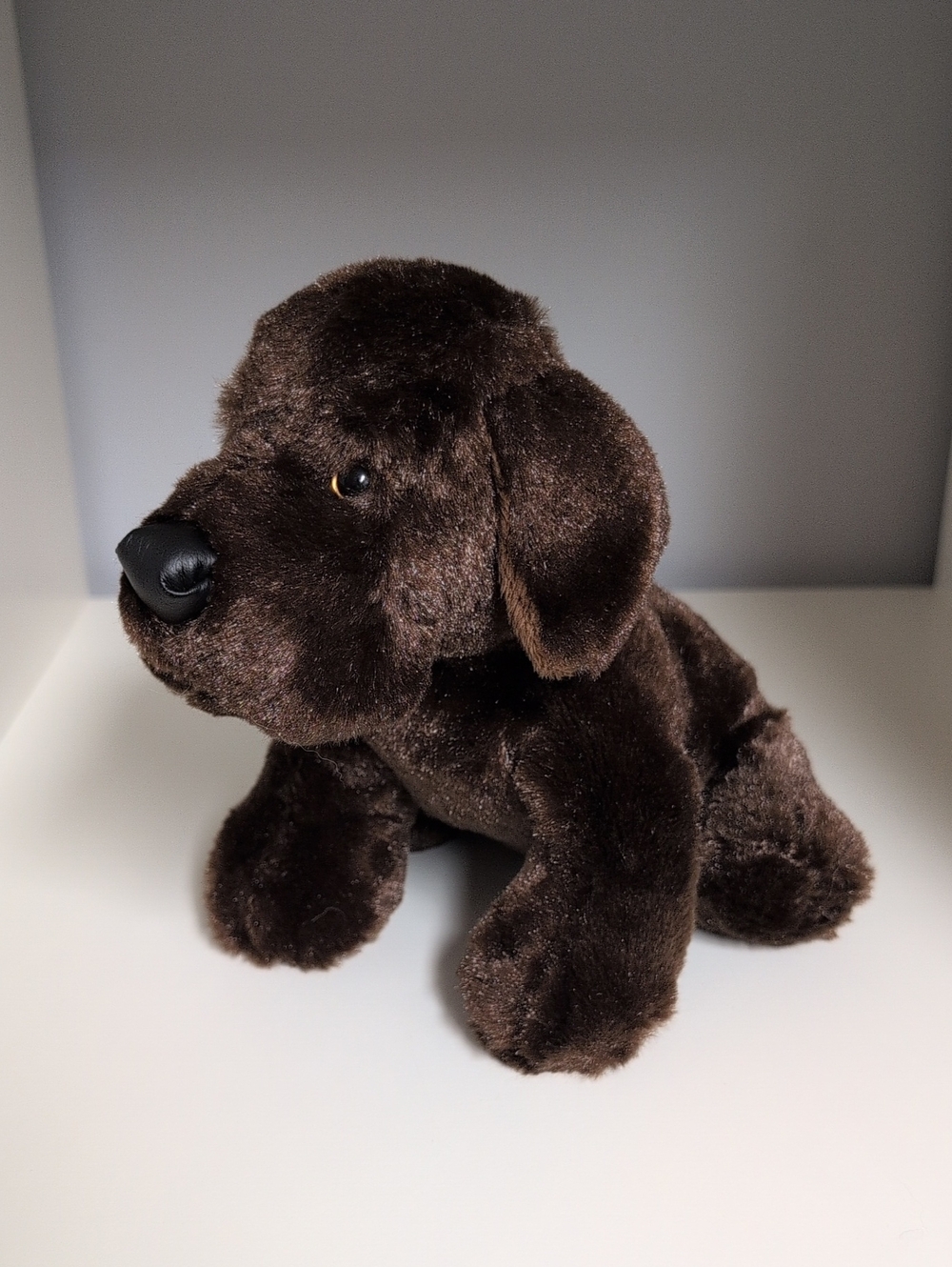 💜2/$20💜 Webkinz Chocolate Lab No Code Collectible Plush GANZ Pup Dog - Picture 2 of 7